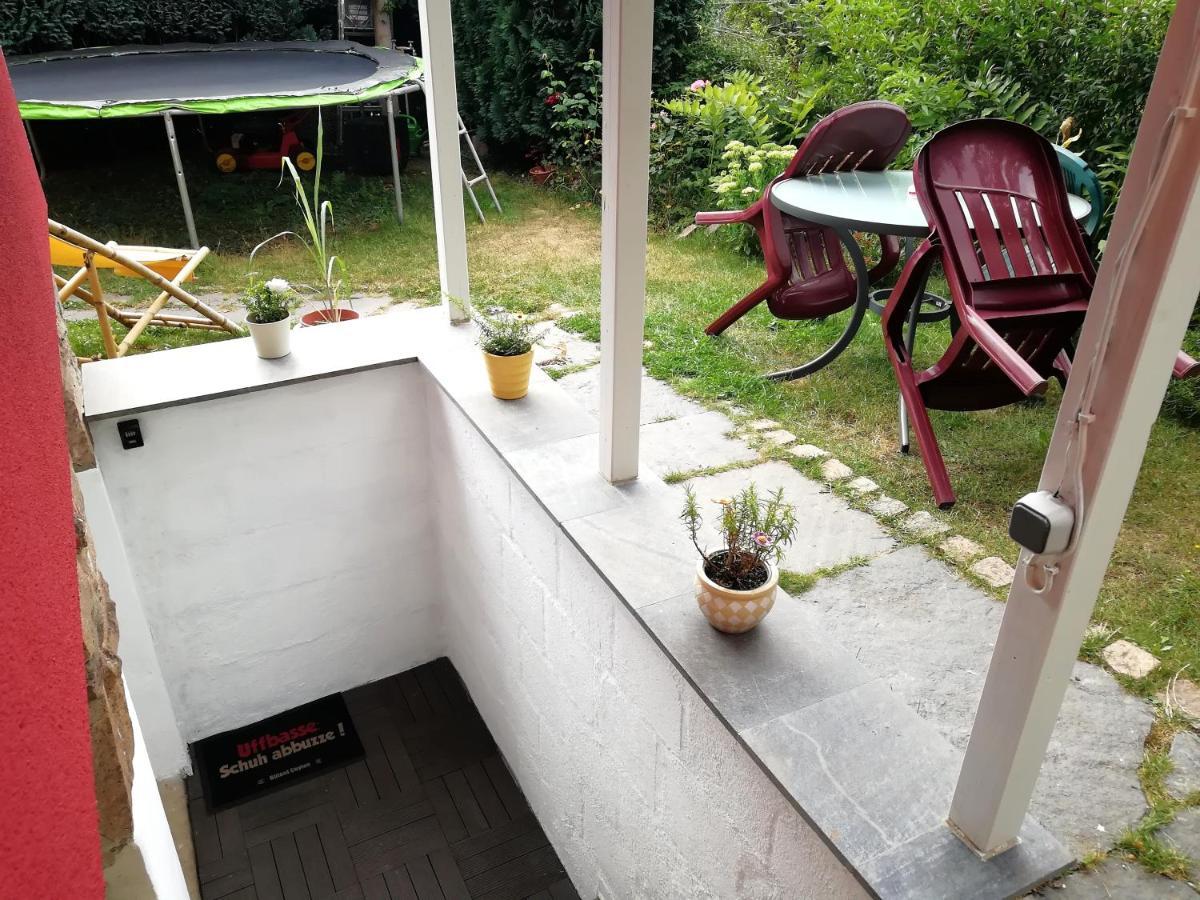 Kleines Studio im Eichenwäldchen, 1 Zimmer Küche Bad Friedrichsgrun Exterior foto